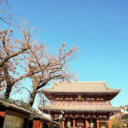 شقة 浅草駅から徒歩4分 Wi-Fi無料 成田羽田直行 طوكيو المظهر الخارجي الصورة